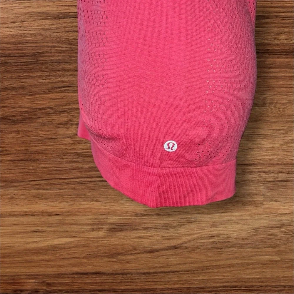 Lululemon Breeze‎ By Muscle Tank II Squad in Heartthrob Size Small Pink - Picture 7 of 9